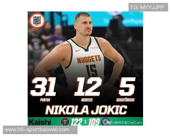 约基奇高效表现砍下25分19板10助攻阿德尔曼称其为篮球效率之王